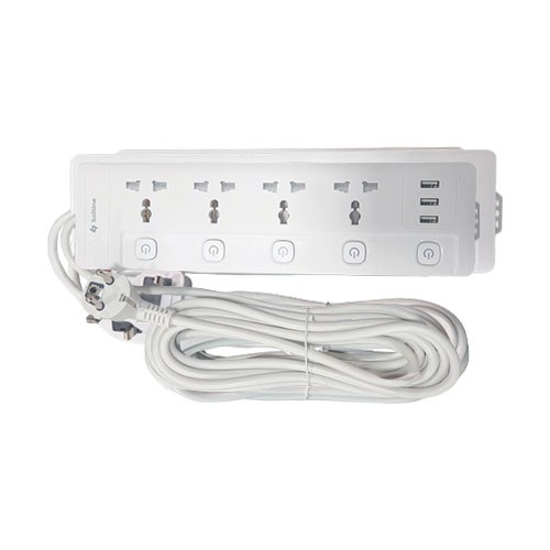 SOLITINE POWER STRIP MODEL-S2P-4-3M-U thumbnail