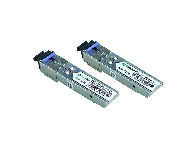 Solitine 1.25G SFP SC Module (Pair) – 20km, 1000BASE-BX, SMF thumbnail
