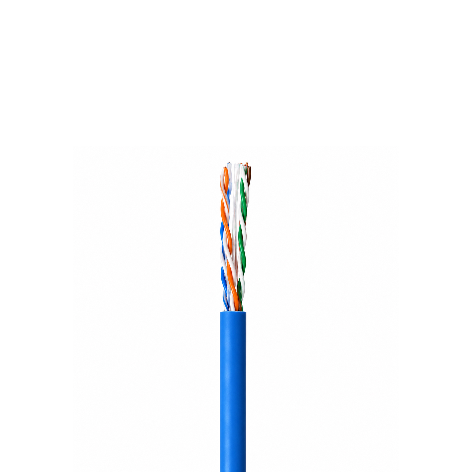 SOLITINE SOL6156-BL-U U/UTP Cat-6 Solid Copper PVC LAN Cable (Blue) thumbnail