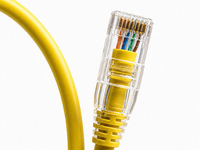 Solitine Cat6 UTP Patch Cable, 1m (Yellow, Blue, Orange, Red) thumbnail