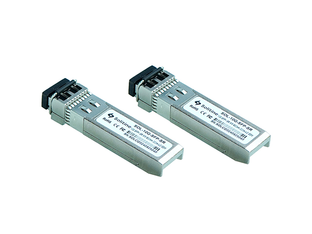 Solitine 10G SR SFP+ Module – 850nm, 300m, LC Duplex, MMF thumbnail