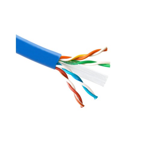 SOLITINE SOL6156-BL-U U/UTP Cat-6 Solid Copper PVC LAN Cable (Blue) thumbnail