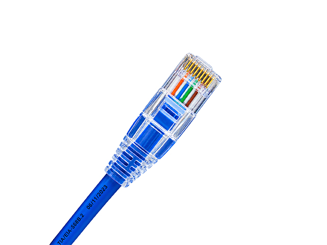 Solitine Cat6 UTP Patch Cable, 1m (Yellow, Blue, Orange, Red) thumbnail
