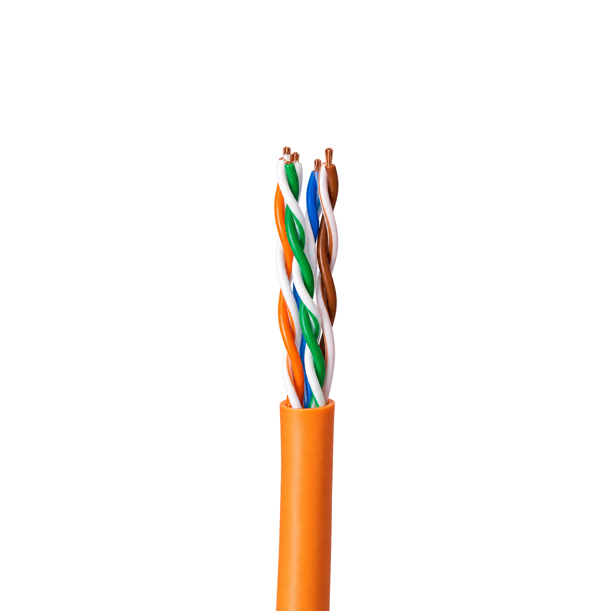 SOLITINE Cat6 UTP 4 pair LSZH LAN Cable 305m Orange thumbnail